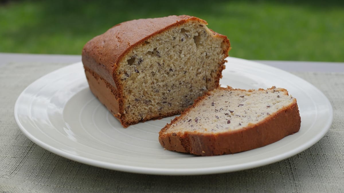 Brown butter banana bread